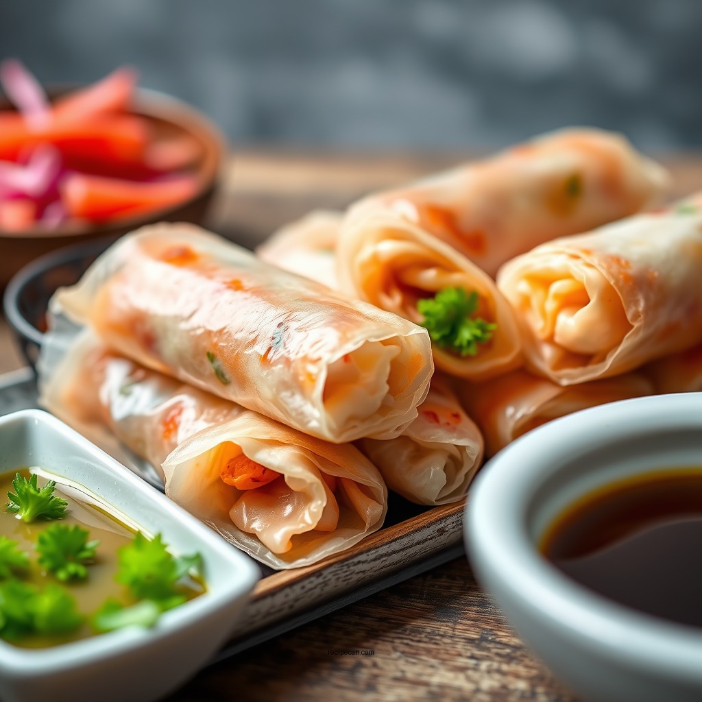 Essential Ingredients for Spring Rolls - spring roll recipe