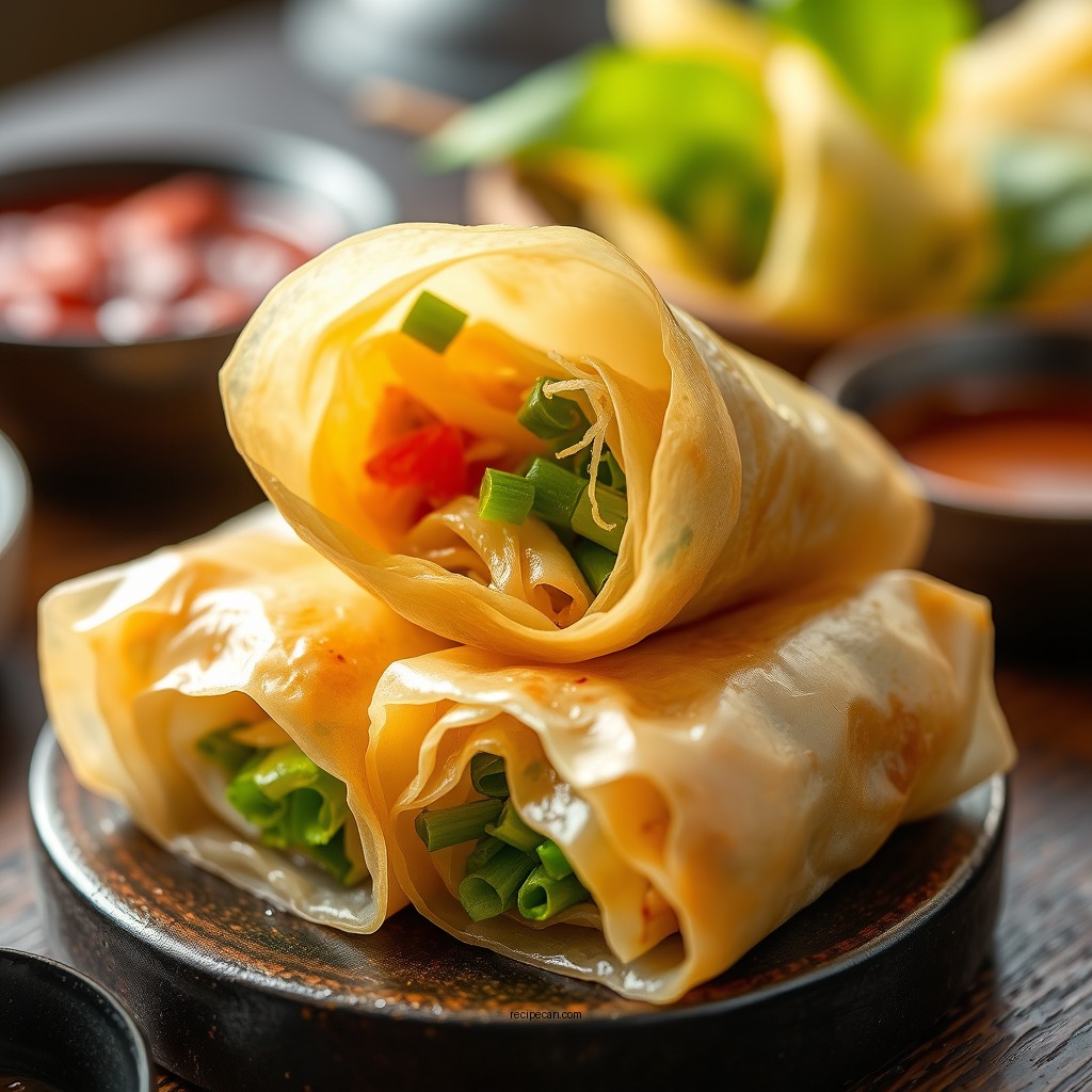 Rolling Technique - spring rolls recipe