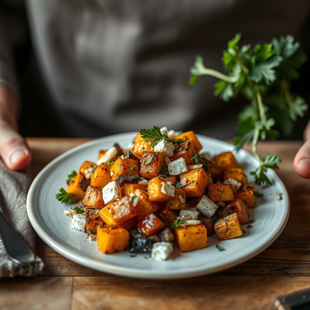 Roasted Butternut Squash Salad - squash recipes butternut