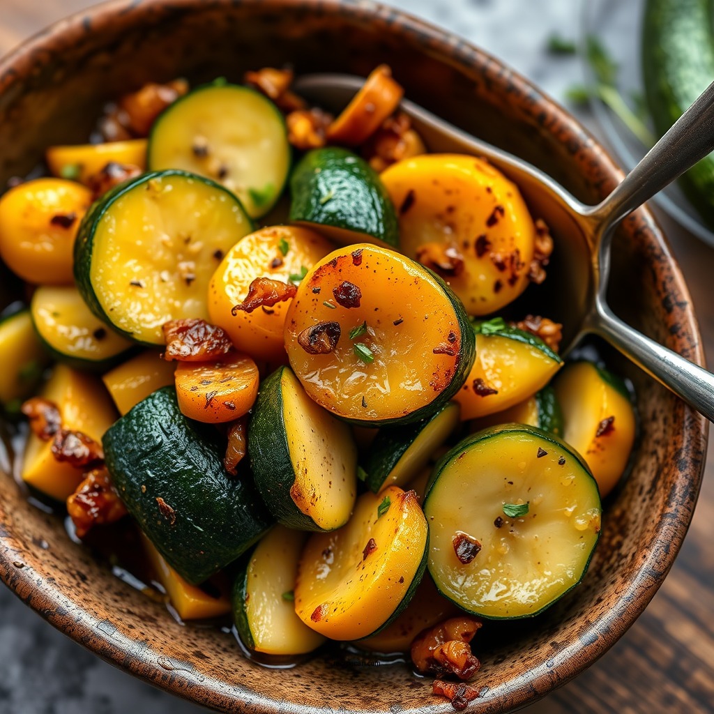 Basic Squash Zucchini Sauté - squash zucchini recipe