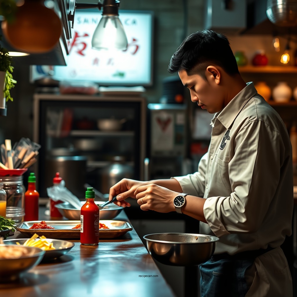Preparation Steps - sriracha sauce recipe
