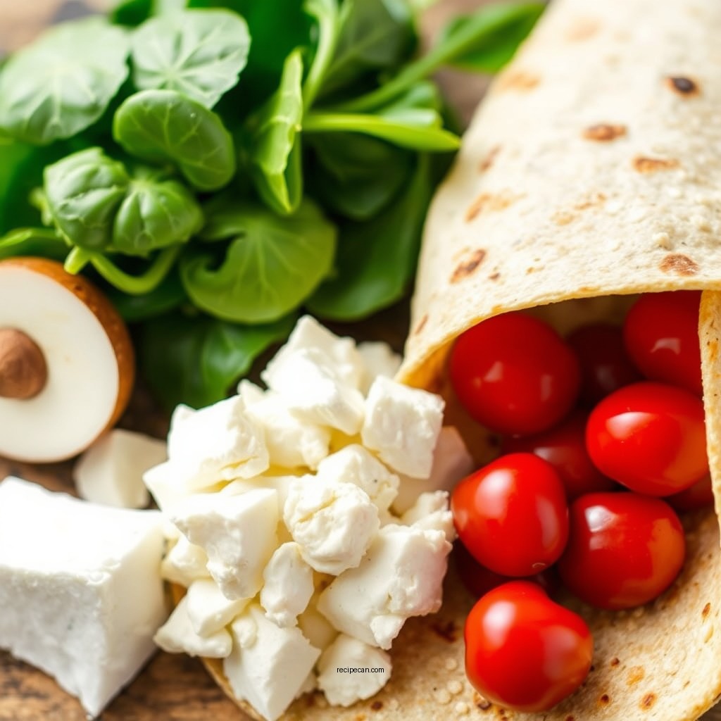 Ingredients You'll Need - starbucks feta and spinach wrap recipe