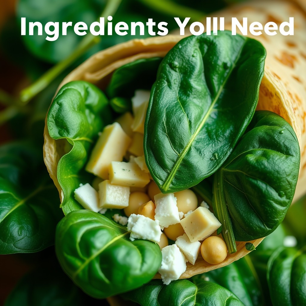 Ingredients You'll Need - starbucks feta cheese spinach wrap recipe