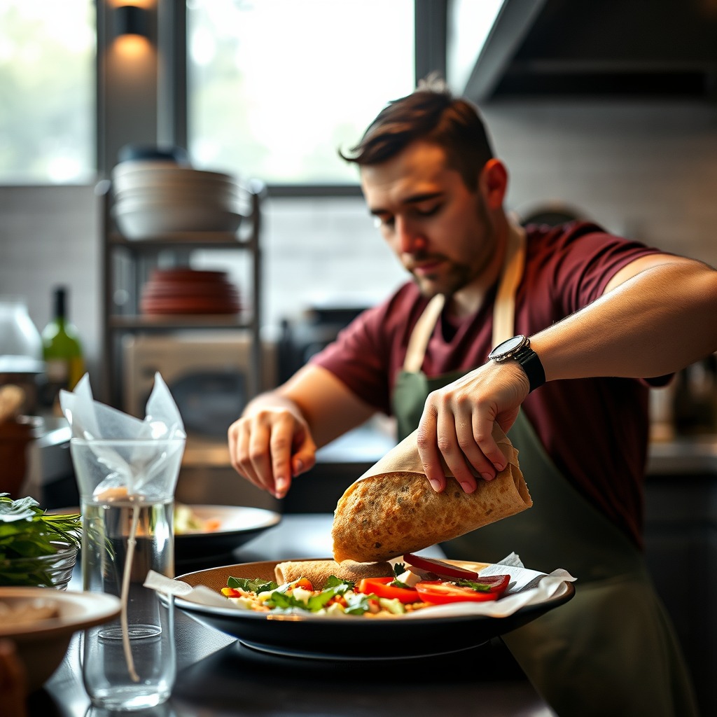 Step-by-Step Preparation - starbucks spinach feta wrap recipe