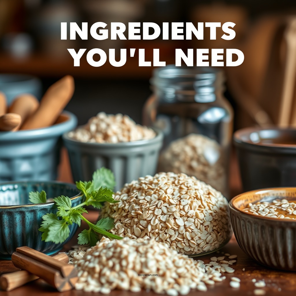 Ingredients You'll Need - steel cut oats microwave recipe