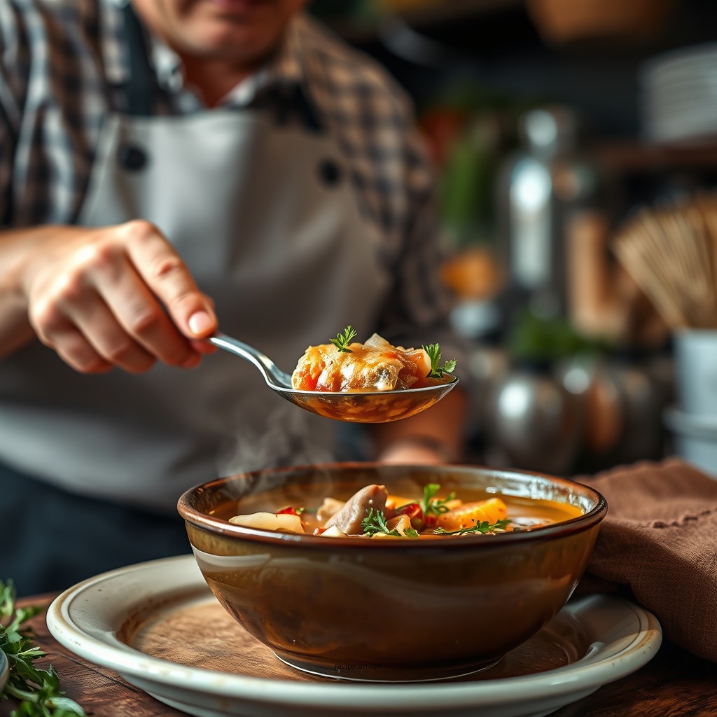 Step-by-Step Instructions - stone soup recipe from book