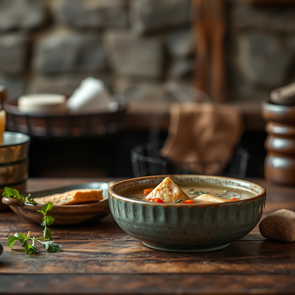 The Story Behind Stone Soup - stone soup recipe from book