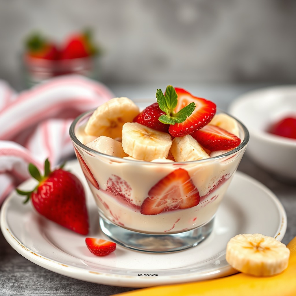 Healthy Strawberry Banana Pudding - strawberry banana pudding recipes