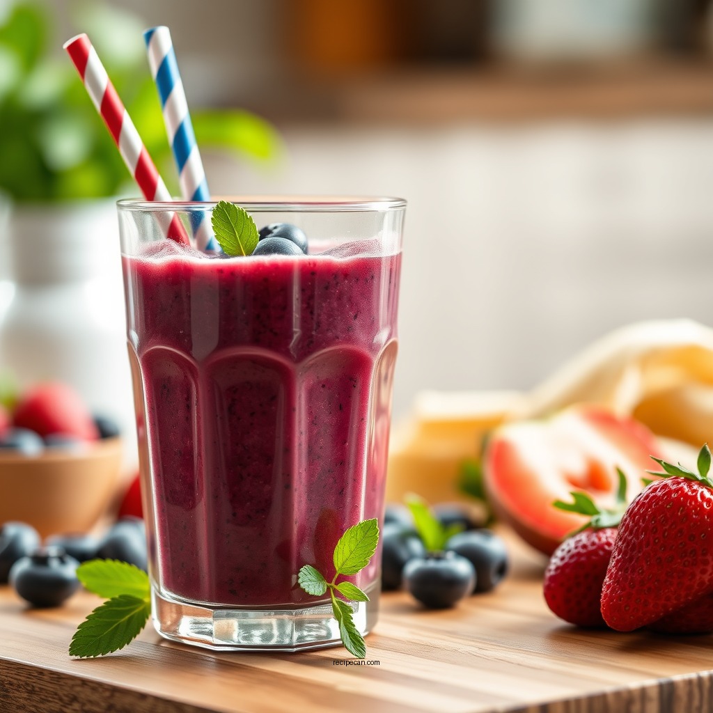 Nutritional Benefits - strawberry blueberry smoothie recipe