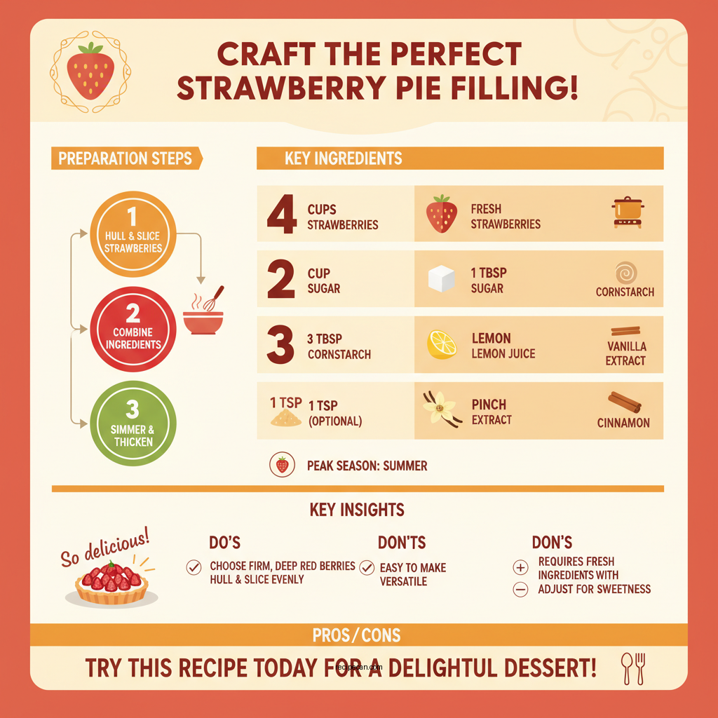 strawberry pie filling recipe - Data Infographic and Statistics