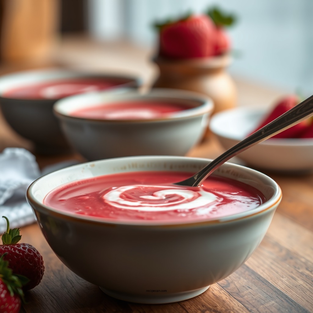 Flavor Enhancements - strawberry soup recipe