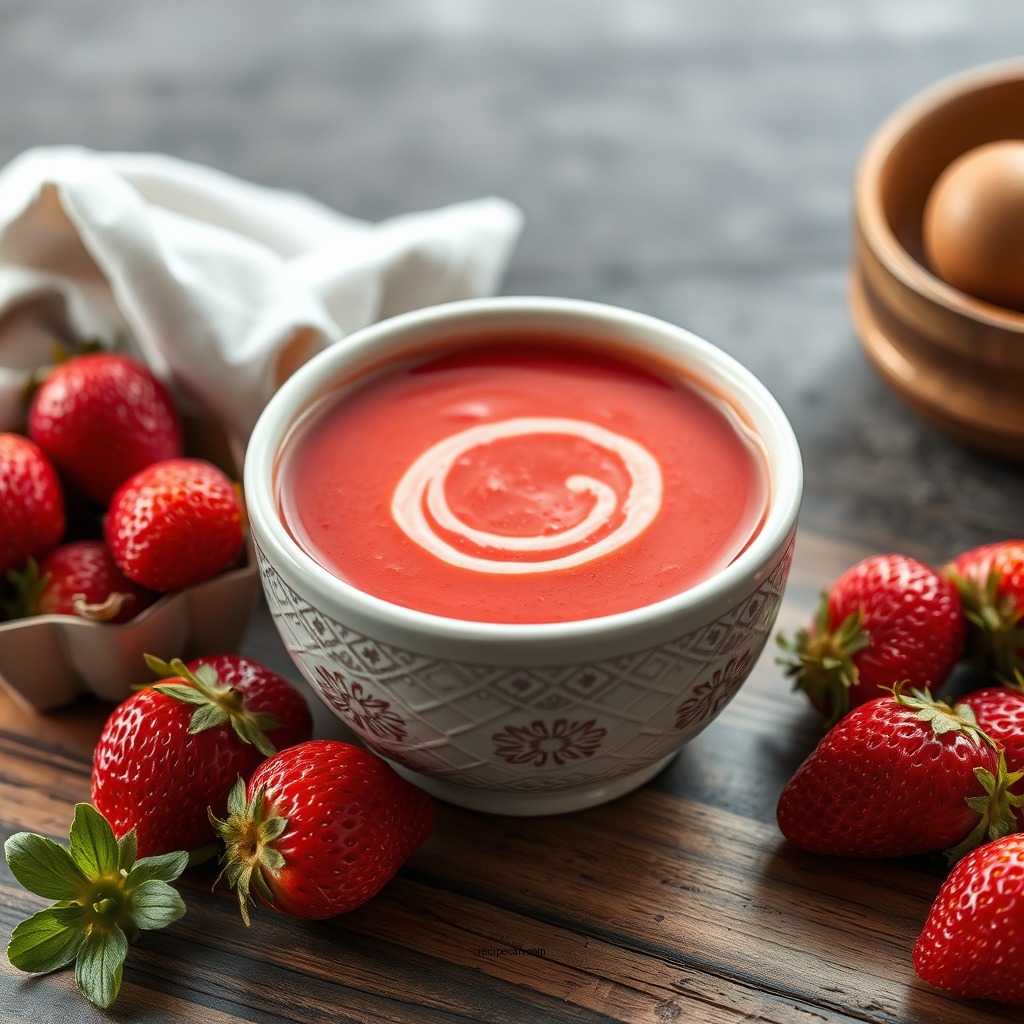Ingredients You'll Need - strawberry soup recipe