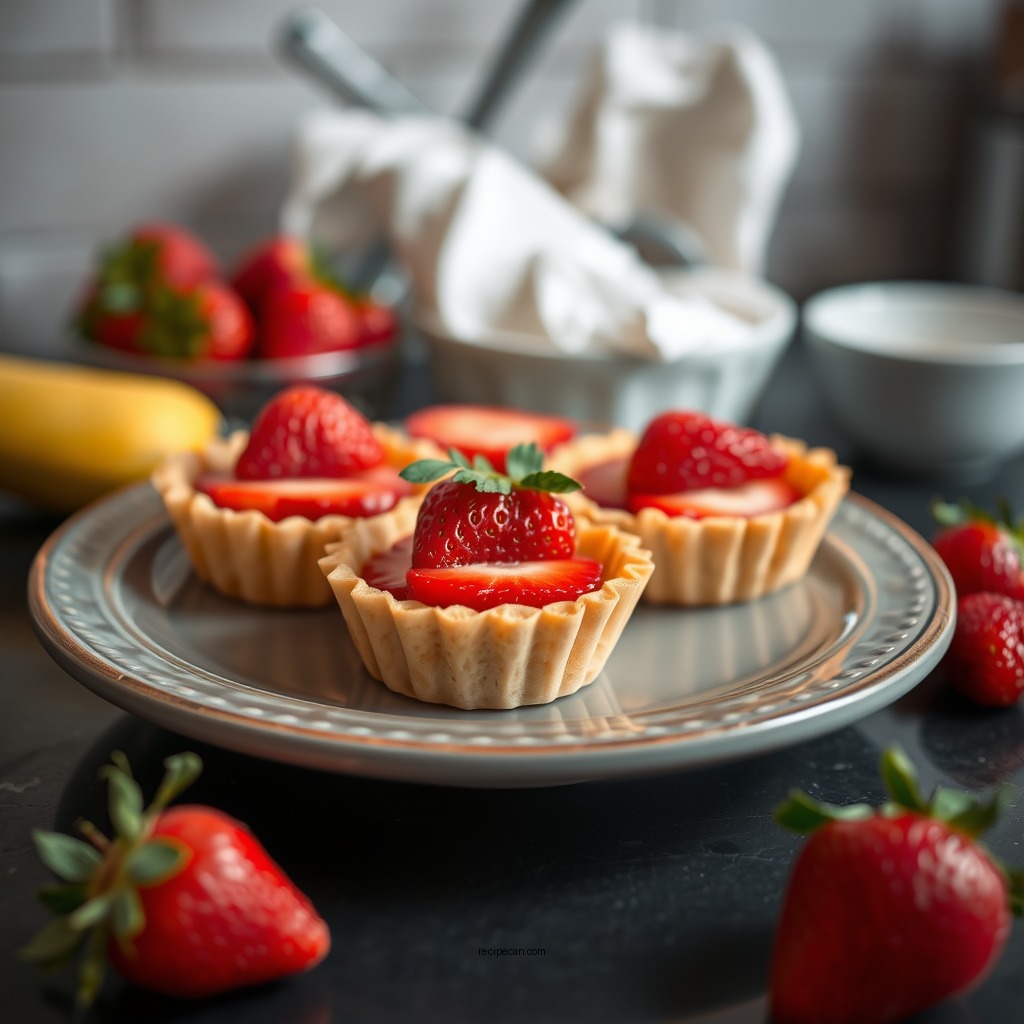 Essential Ingredients for Strawberry Tarts - strawberry tarts recipe