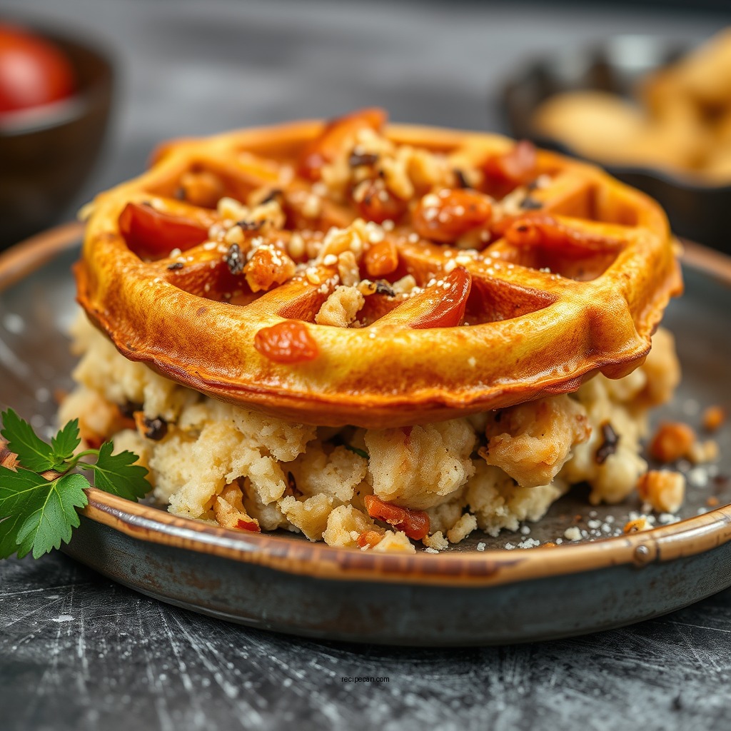 Choosing Your Stuffing - stuffed waffle recipe