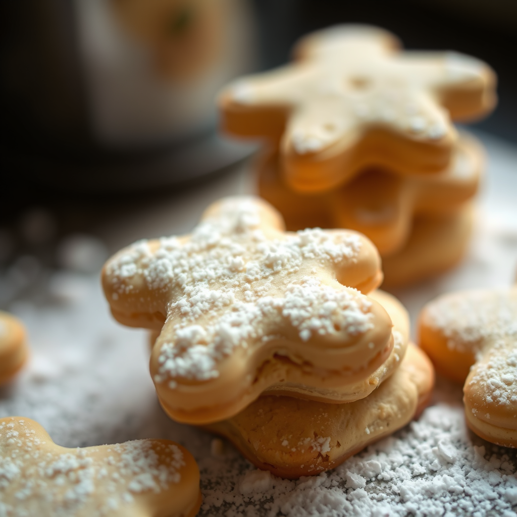 Chilling the Dough - sugar cookie recipe cut out