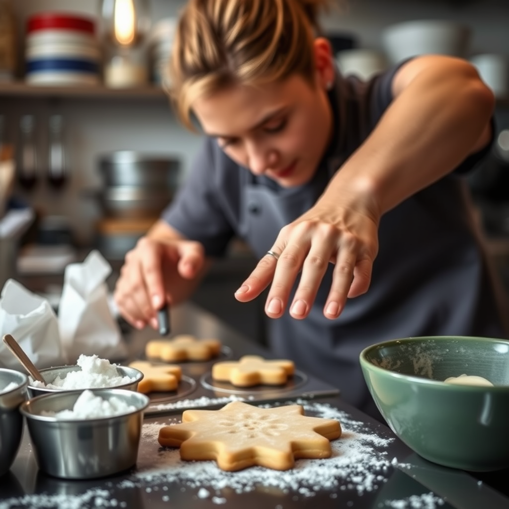 Step-by-Step Preparation - sugar cookie recipe cut out