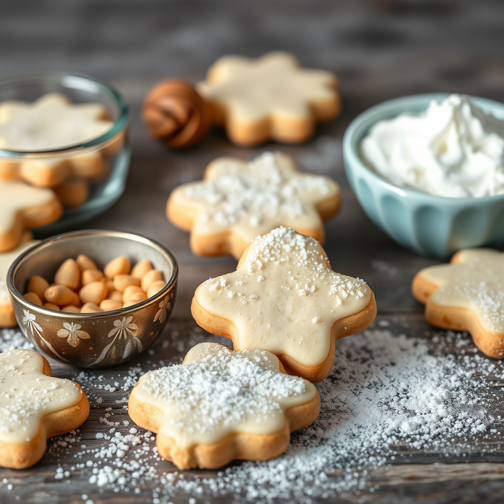 Essential Ingredients for Sugar Cookies - sugar cookie recipe for decorating