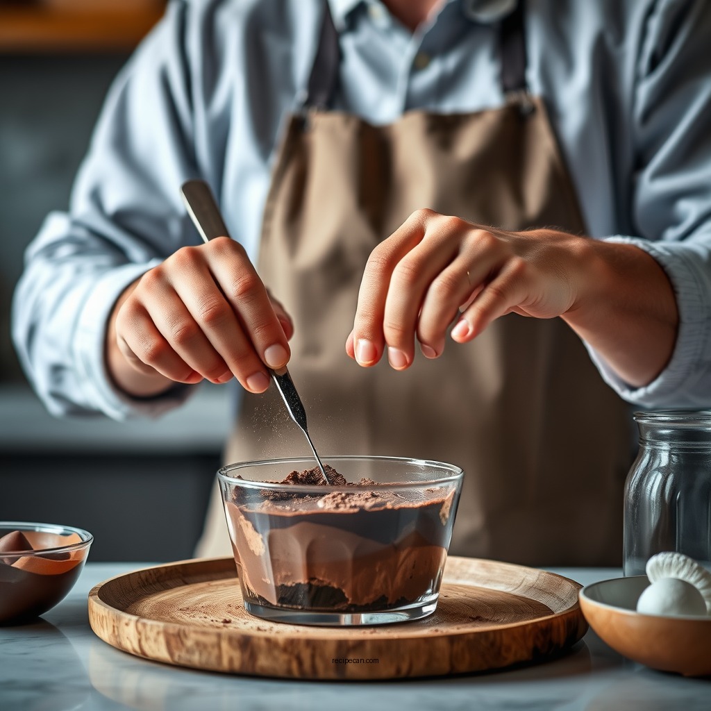 Preparation Steps - sugar free chocolate mousse recipe