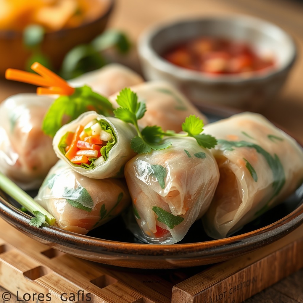 Essential Ingredients for Summer Rolls - summer rolls recipe