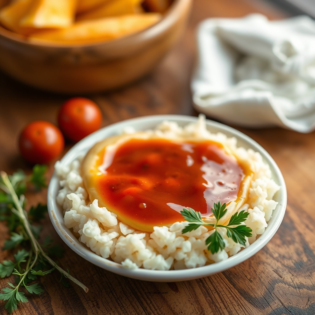 Ingredients for the Sauce - swedish meatballs sauce recipe