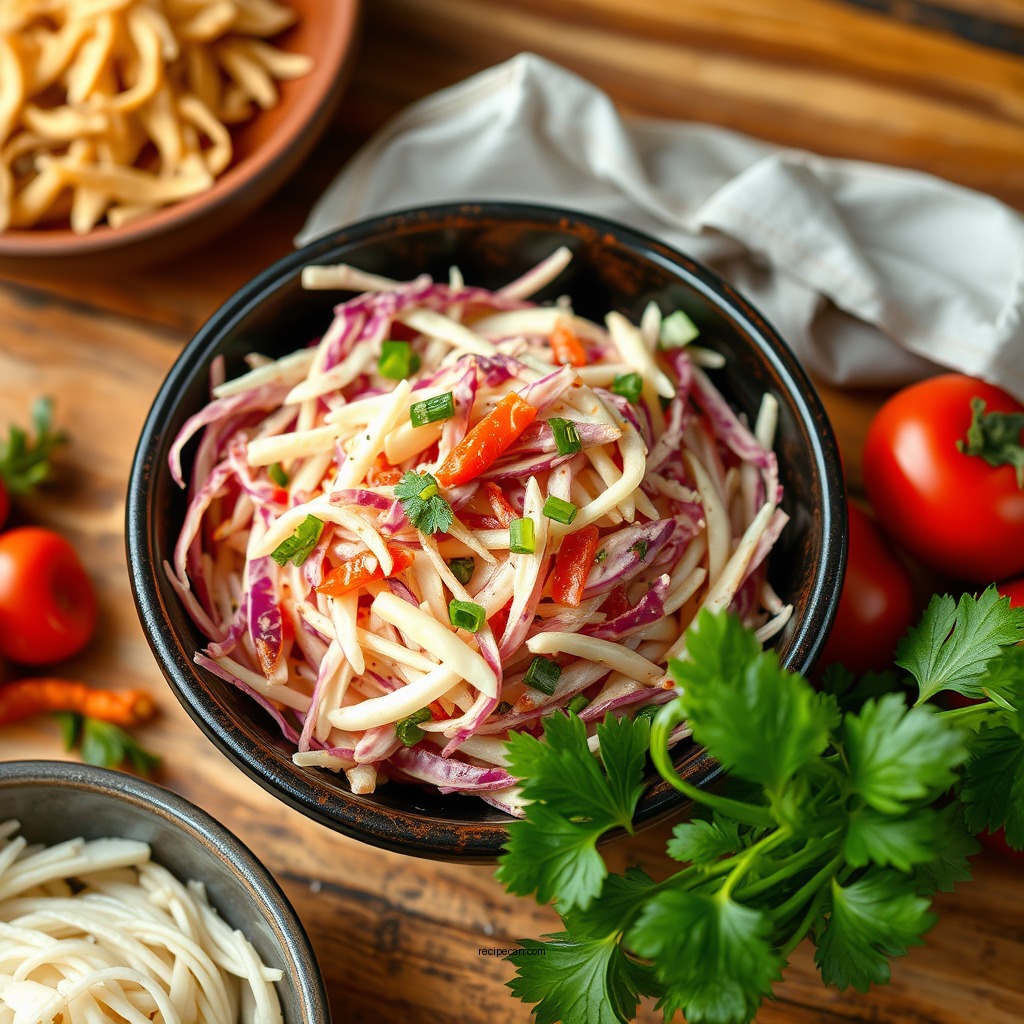 Ingredients You'll Need - sweet and sour coleslaw recipe