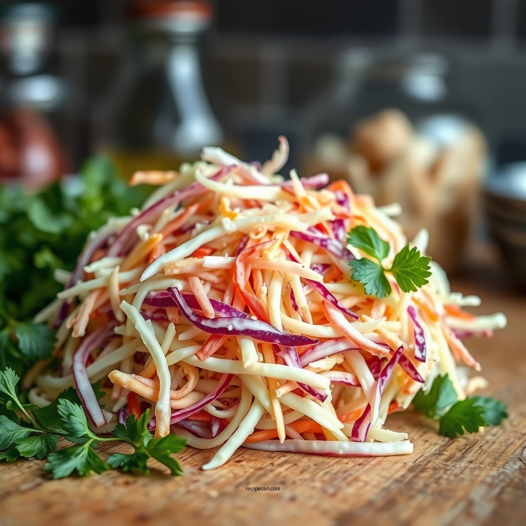 Ingredients You'll Need - sweet coleslaw recipe