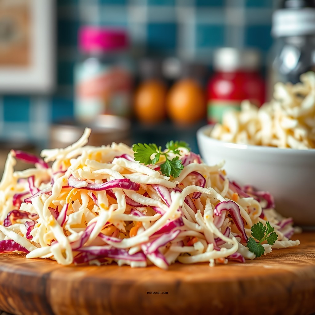 Ingredients You’ll Need - sweet creamy coleslaw recipe