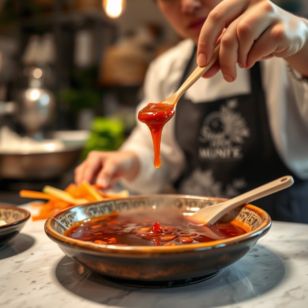 Step-by-Step Preparation - sweet n sour sauce recipe