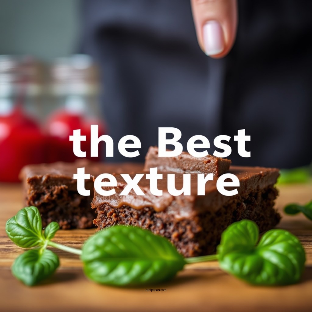 Tips for the Best Texture - sweet potato brownie recipe