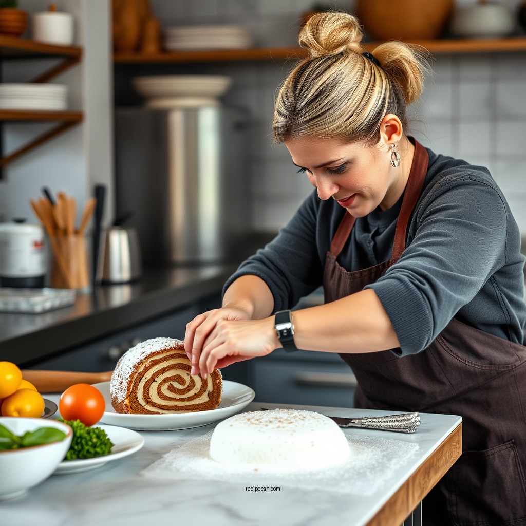 Step-by-Step Instructions - swiss roll cake recipe