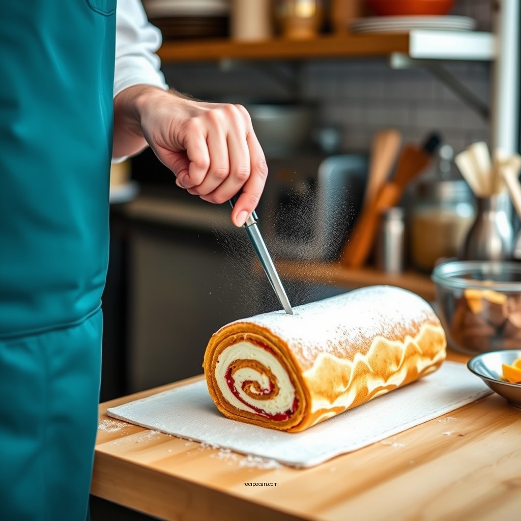 Step-by-Step Instructions - swiss roll recipe