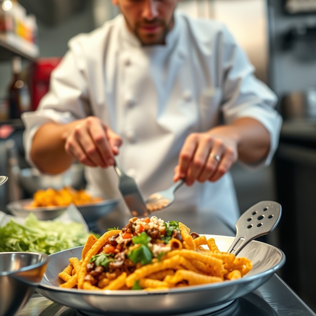Preparation Steps - taco salad with fritos recipe