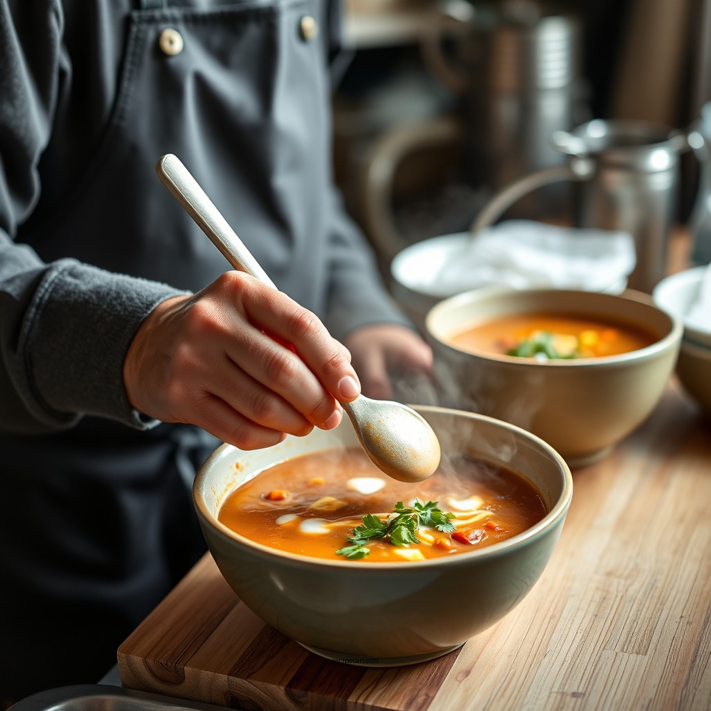 Step-by-Step Preparation - taco soup with cream cheese recipe