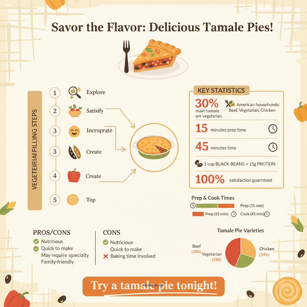 tamale pie recipes - Data Infographic and Statistics