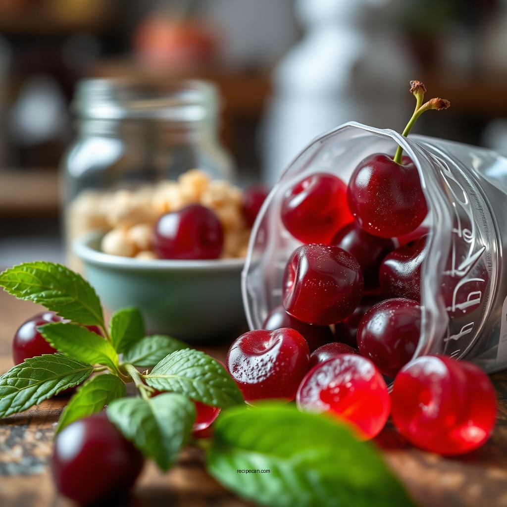 Ingredients You'll Need - tart cherry gummies recipe