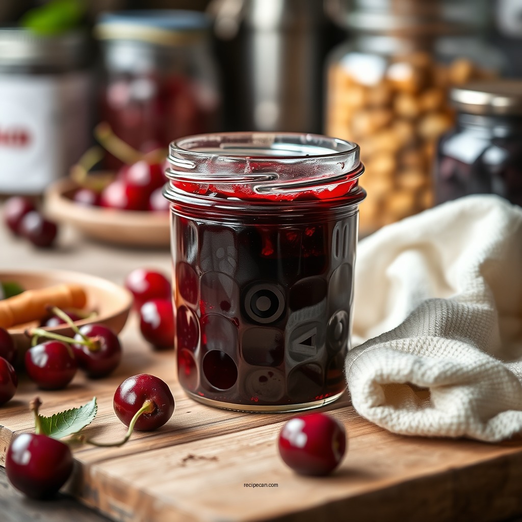 Ingredients You'll Need - tart cherry jam recipe