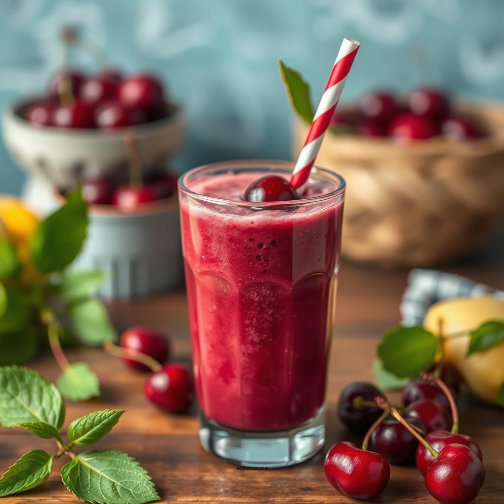 Refreshing Tart Cherry Juice Smoothie - tart cherry juice recipes