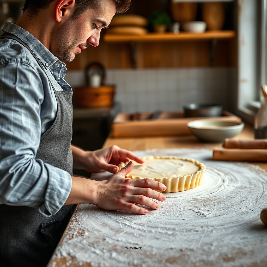 Preparing the Dough - tart crust recipe