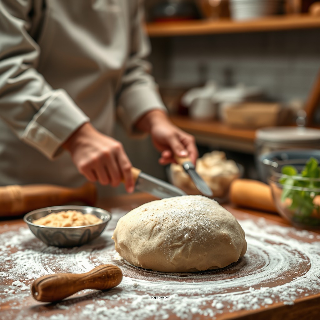 Preparing the Dough - tart dough recipe