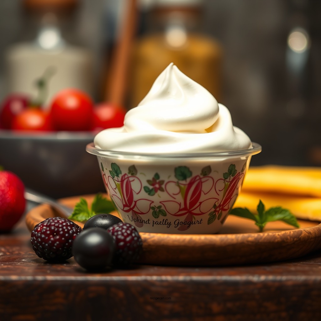 Ingredients You'll Need - tart frozen yogurt recipe