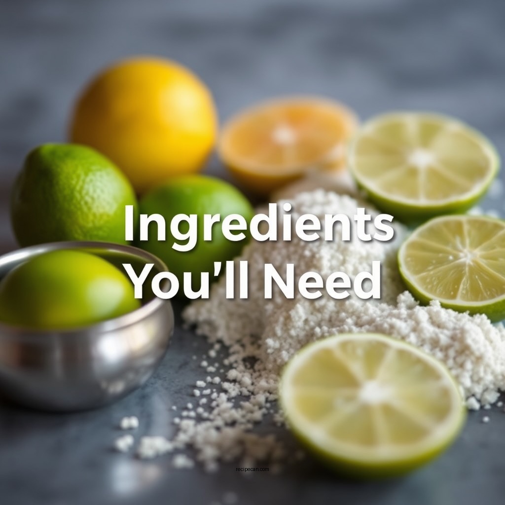 Ingredients You'll Need - tart key lime pie recipe