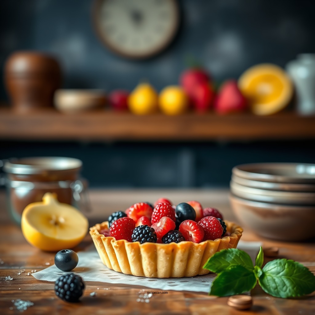 Classic Fruit Tart - tart recipes easy