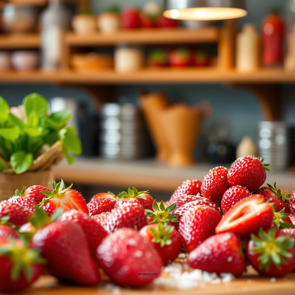 Ingredients Needed - tart strawberry recipe