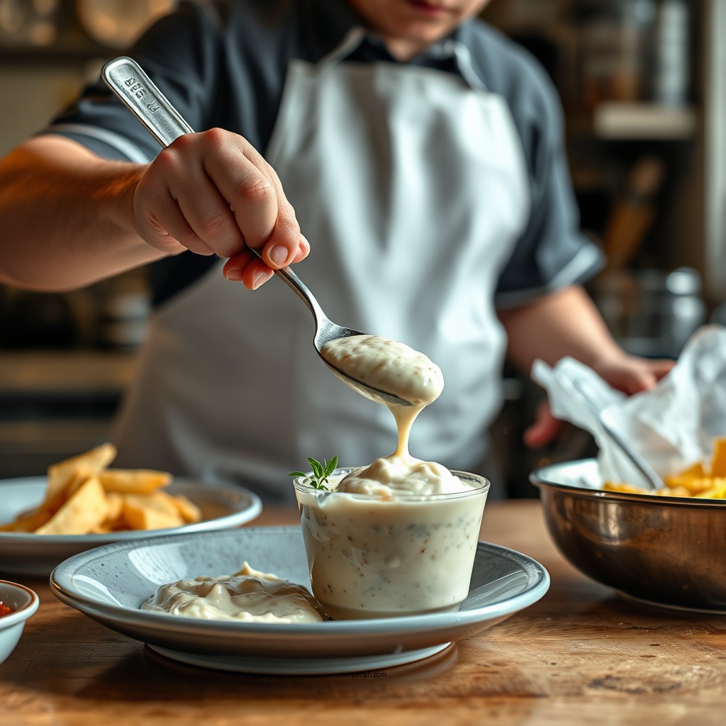 Step-by-Step Preparation - tartar sauce recipe for fish