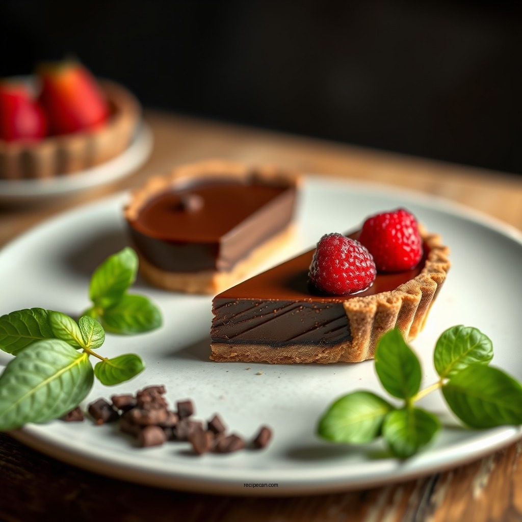 Decadent Chocolate Tart - tarts recipes
