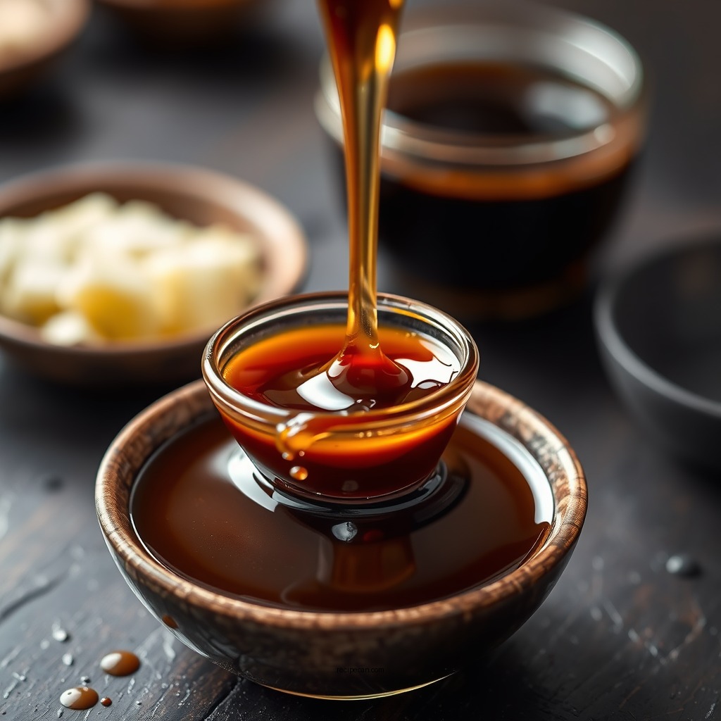 Thickening the Sauce - teriyaki sauce recipe