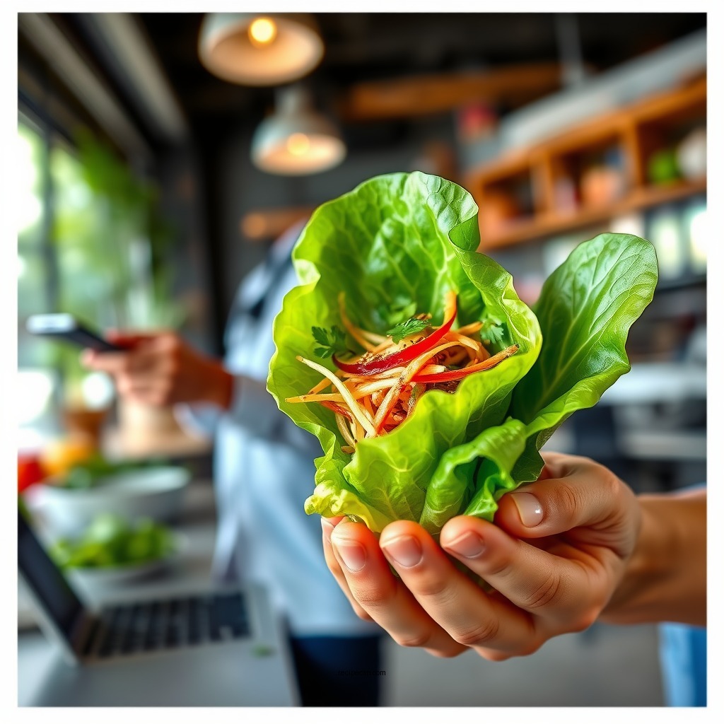 Vegetarian Thai Lettuce Wraps - thai lettuce wrap recipes