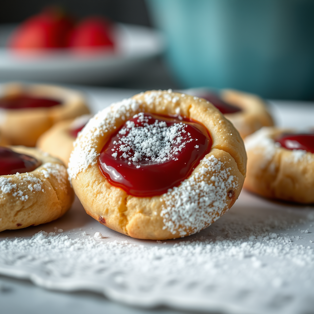 Choosing the Perfect Filling - thumbprint cookies recipe