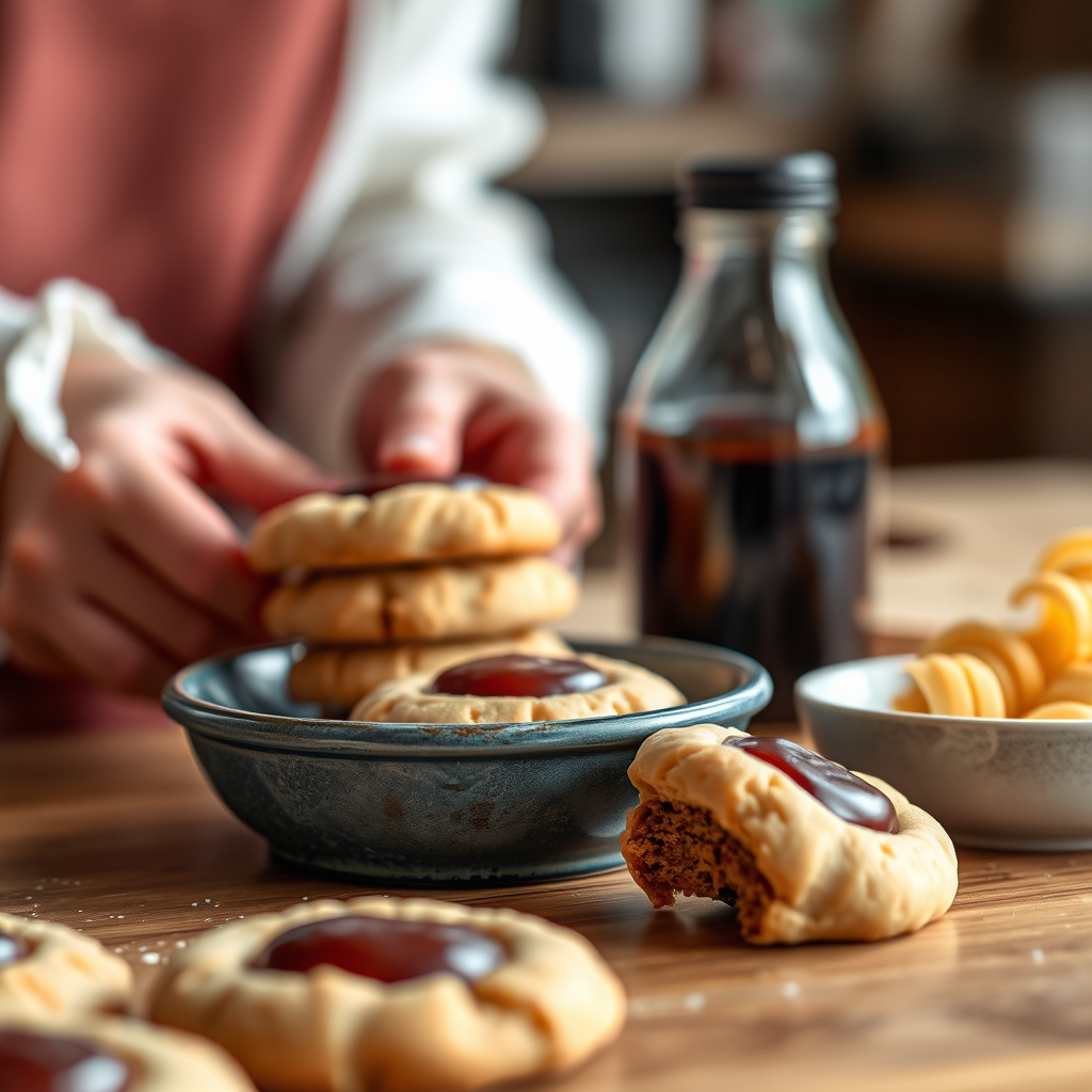 Ingredients You'll Need - thumbprint cookies recipe