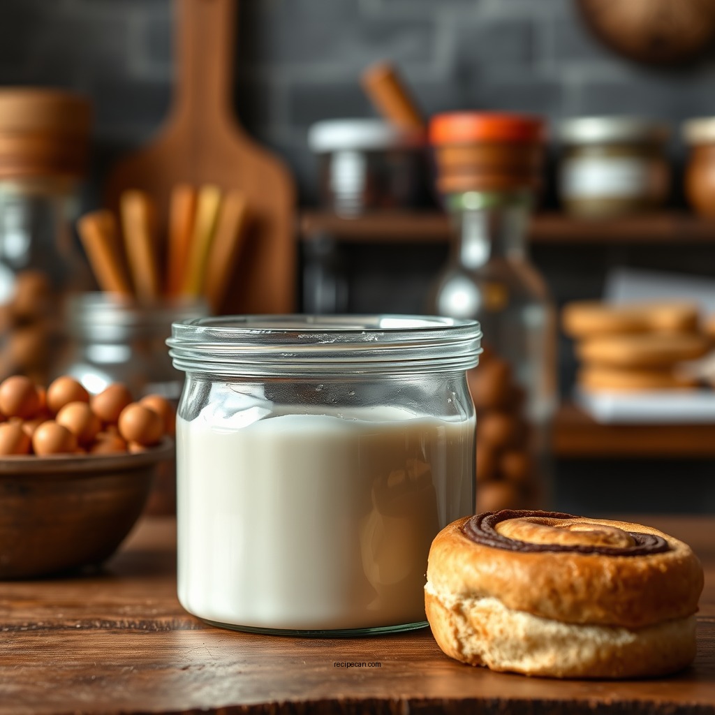 Ingredients You'll Need - tiktok cinnamon roll recipe